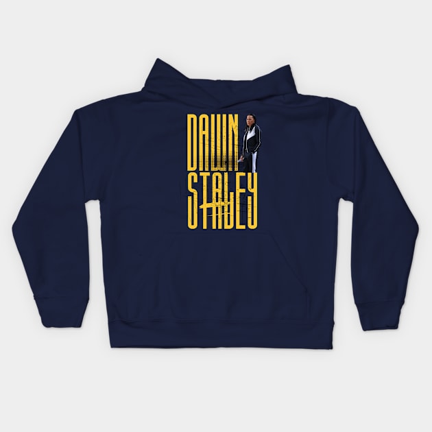 dawn staley Kids Hoodie by Ethen